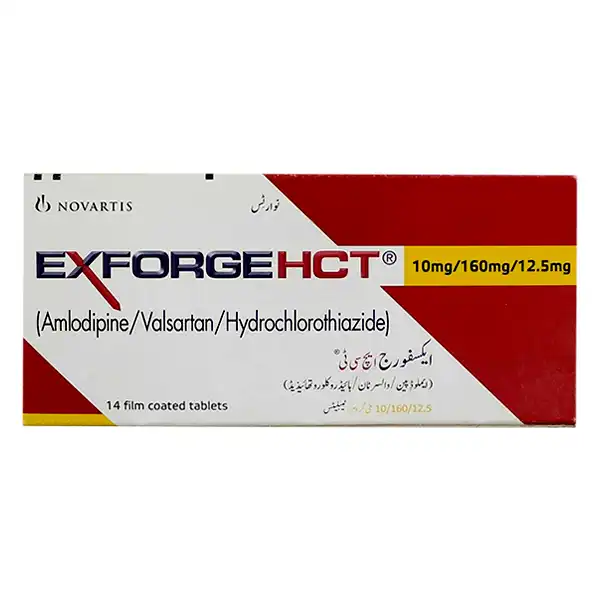 Exforge Hct Tablets 10-160-12.5mg